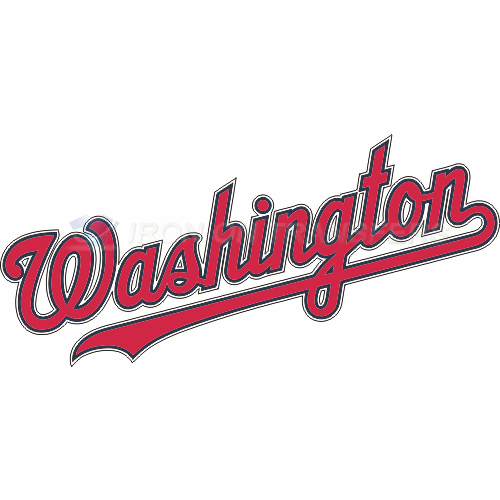 Washington Nationals Iron-on Stickers (Heat Transfers)NO.2023